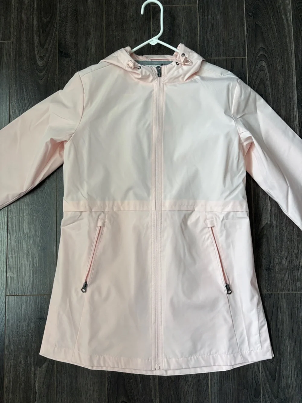 Weatherproof Light Pink Hooded Utility Jacket